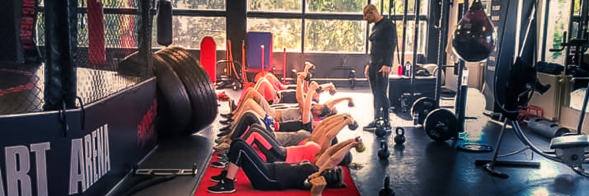 Kettlebell, Fitness, parcourstraining, sportschool Burning Heart